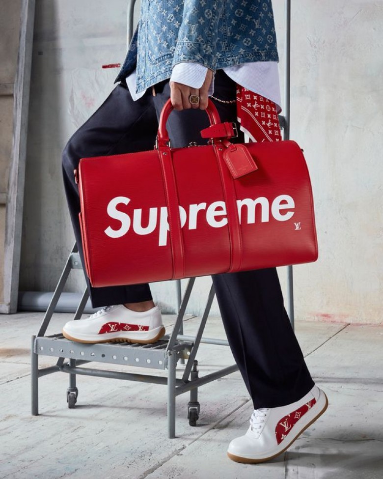 Louis Vuitton X Supreme à Collab Exceptionnelle Pop Up Exceptionnel 