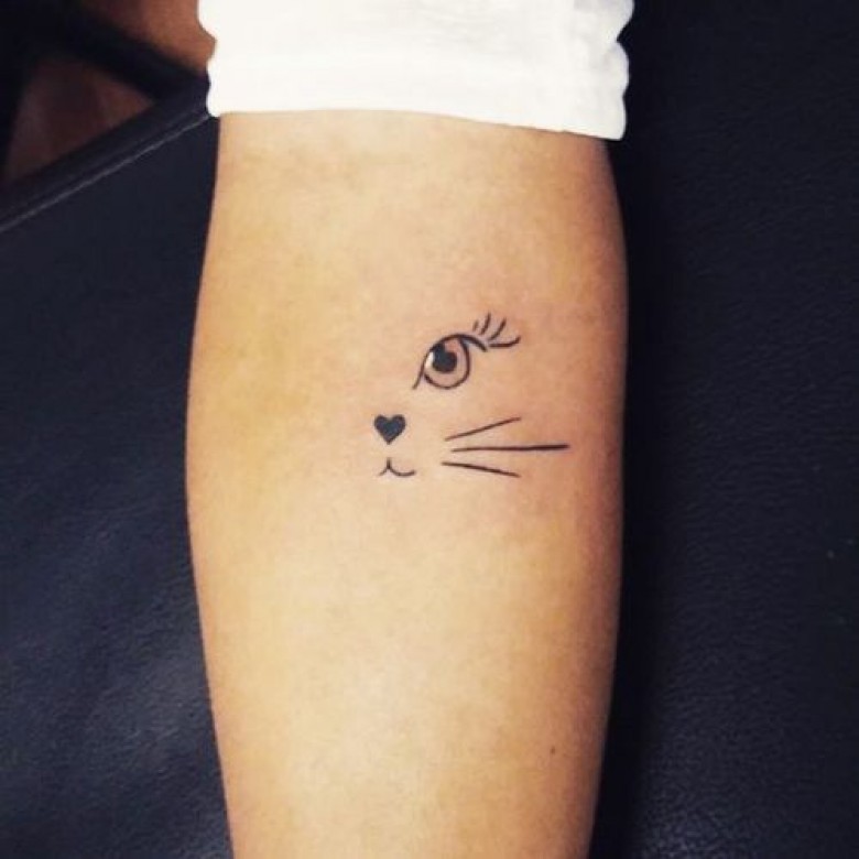 Inspirations De Tatouages Felins Trop Mignons