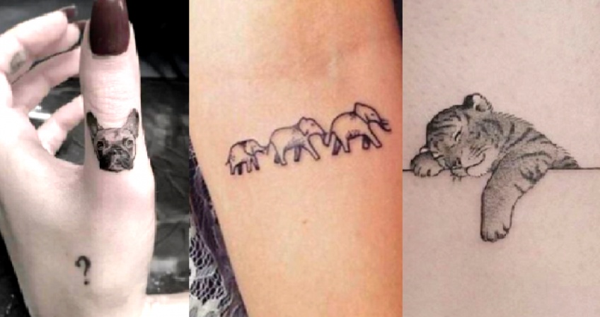 Cette Saison Le Tatouage S Inspire De Nos Animaux Favoris