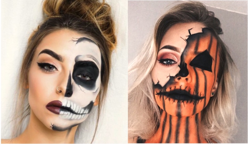 10 maquillages d'Halloween de dernière minute
