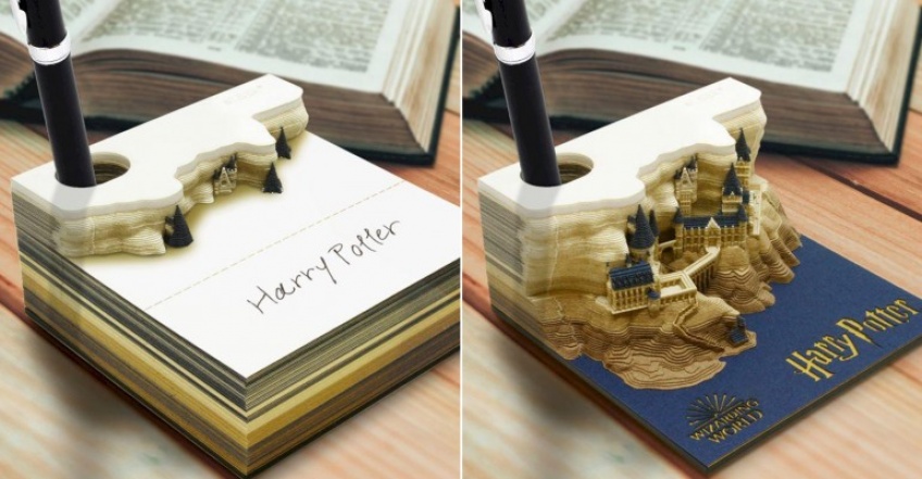 Avis aux fans d'Harry Potter : offrez-vous ce bloc-notes qui fait