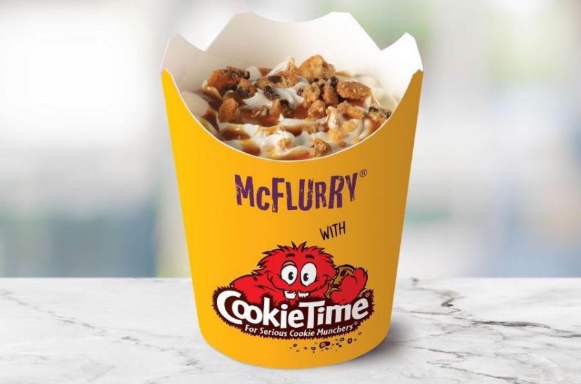 Food : McDonald's dévoile un McFlurry au cookie et aux éclats de chocolat !