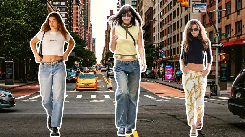 Tendance : Le jean taille basse pour se sentir confortable et stylée !