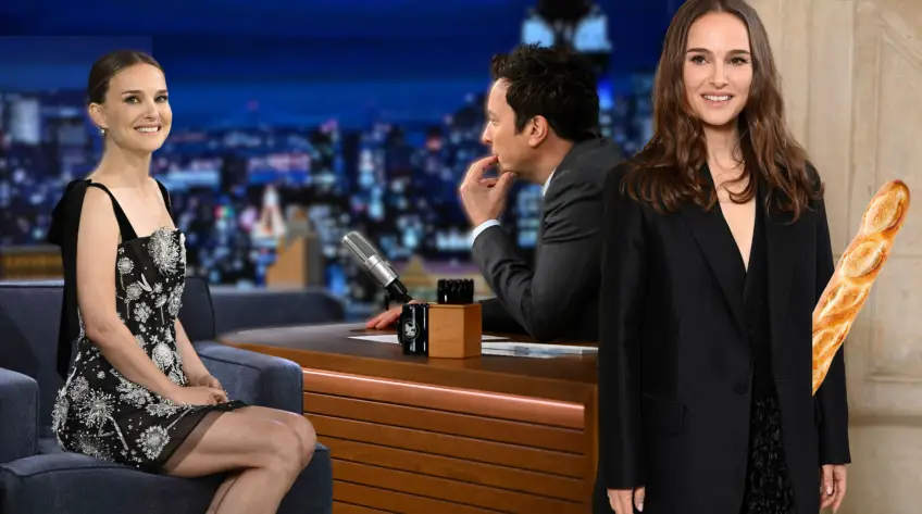 Natalie Portman fait la fashion police chez Jimmy Fallon et le met à la mode Parisienne