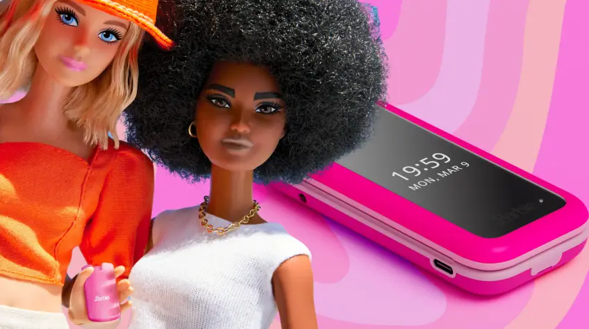 Comme une envie de se procurer le nouveau téléphone Barbie...