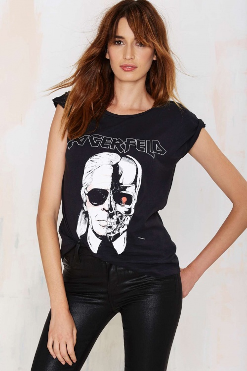 Style Stalker t-shirt lagerfeld terminator