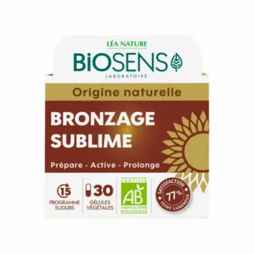 Gélule végétale Bronzage sublime - Biosens