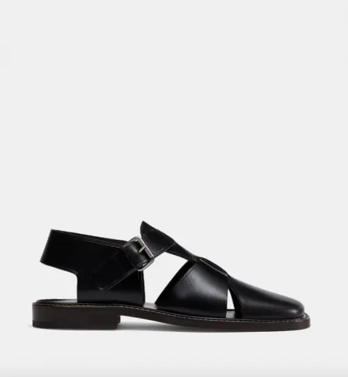 Lemaire - Sandales plates en cuir