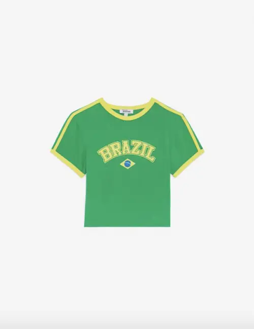 Jennyfer - T-shirt court Brazil