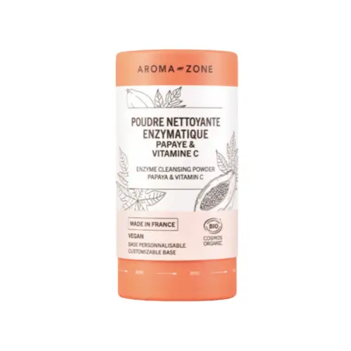 AROMA ZONE - Poudre nettoyante enzymatique Papaye & Vitamine C