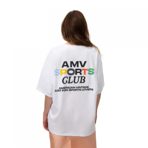 American Vintage - T-shirt AMV Sports Club