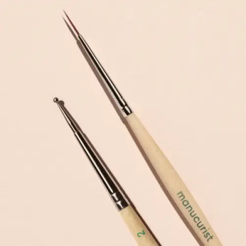 Manucurist - Duo Dotting Tool & Pinceau Nail Art Liner